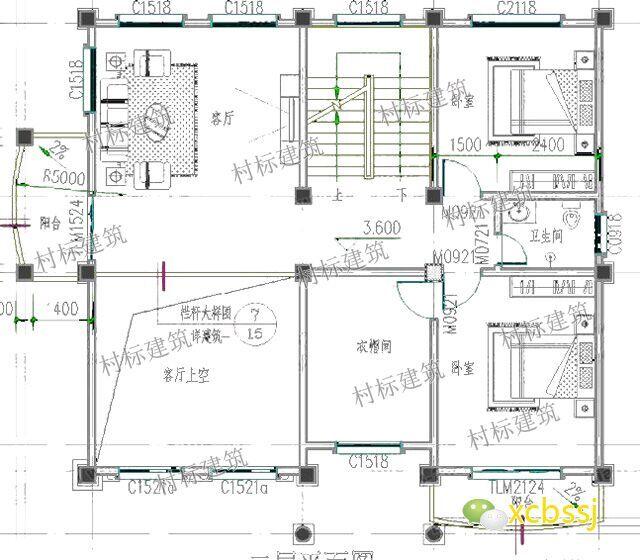 造价35万以内农村漂亮三层自建别墅全套设计图建筑结构水电图齐全