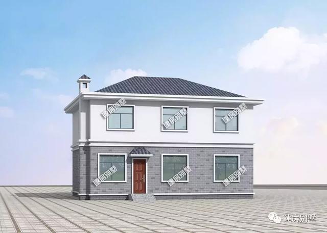 两栋宽12米的漂亮自建房，毛坯20多万，带装修30几万搞定