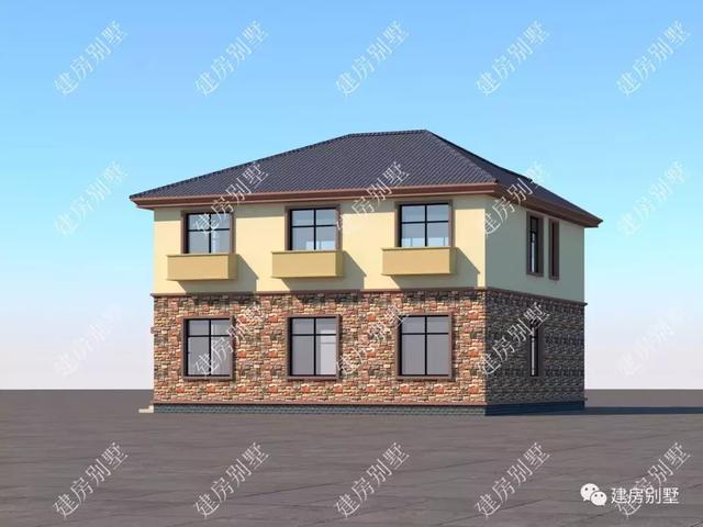 两栋宽12米的漂亮自建房，毛坯20多万，带装修30几万搞定