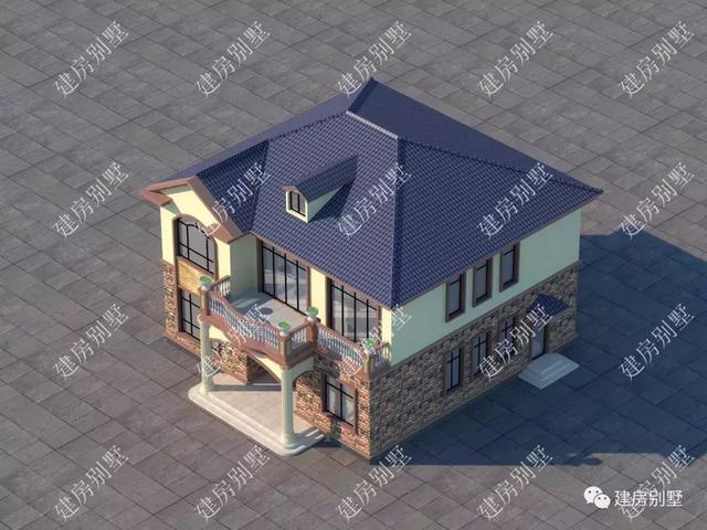 两栋宽12米的漂亮自建房，毛坯20多万，带装修30几万搞定