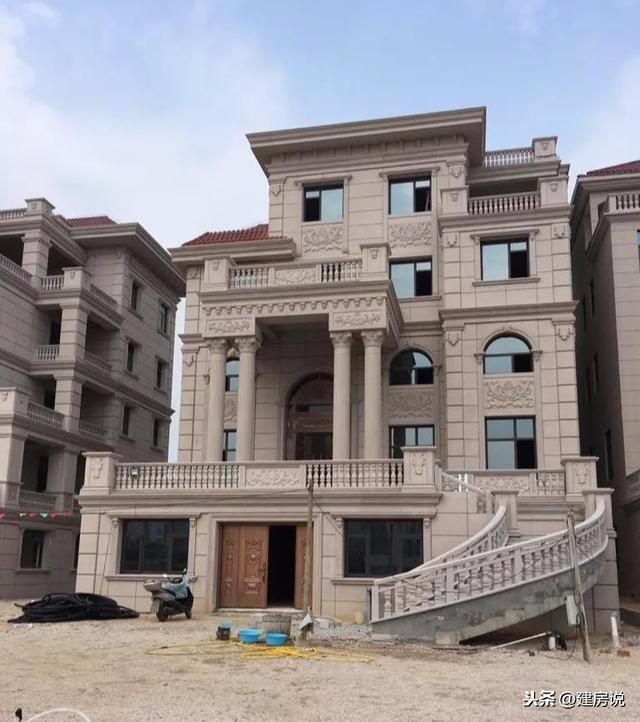 豪气冲天！10栋福建别墅实景，一般人一辈子建不起，我是看呆了