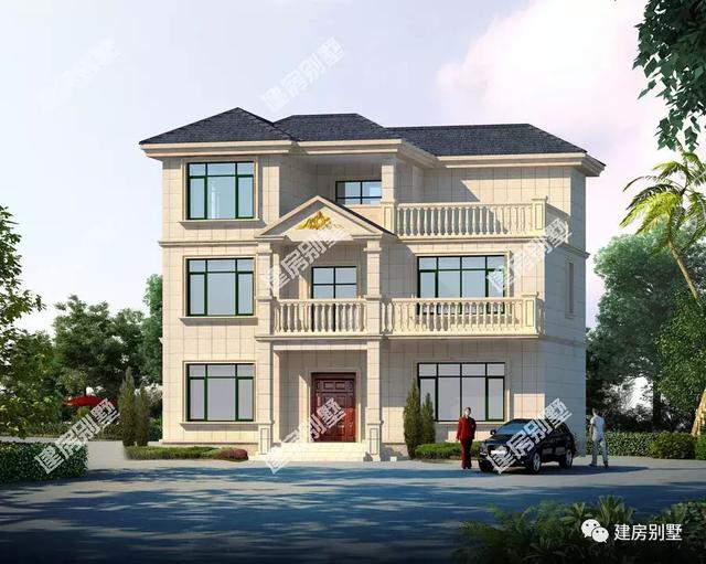 风格简单的农村自建房,住的舒服,幸福指数才更高