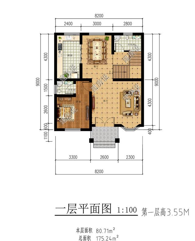 2款占地不足百平的别墅，主体造价不超过20万，老乡们抢着建