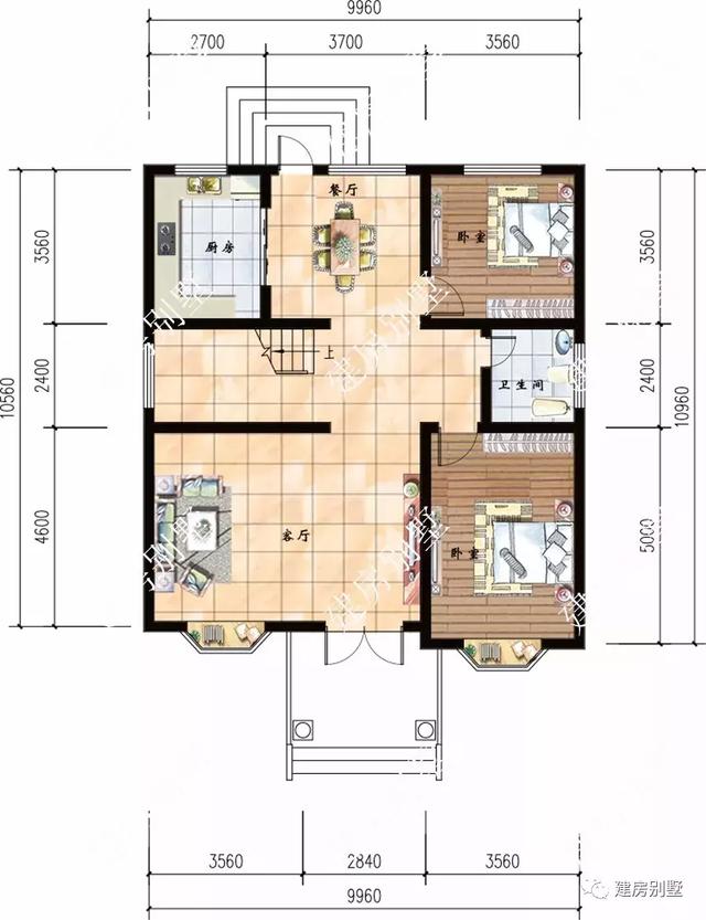 3栋简单风格的农村自建房，主体造价都在30万左右