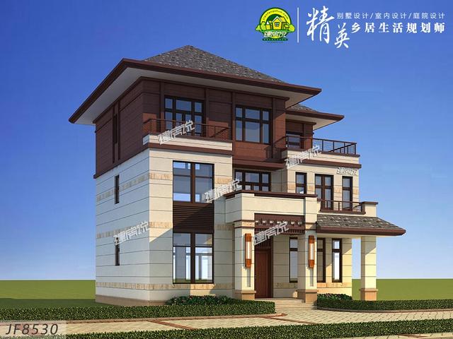 120平新中式别墅，花36万建一栋，今年肯定火爆
