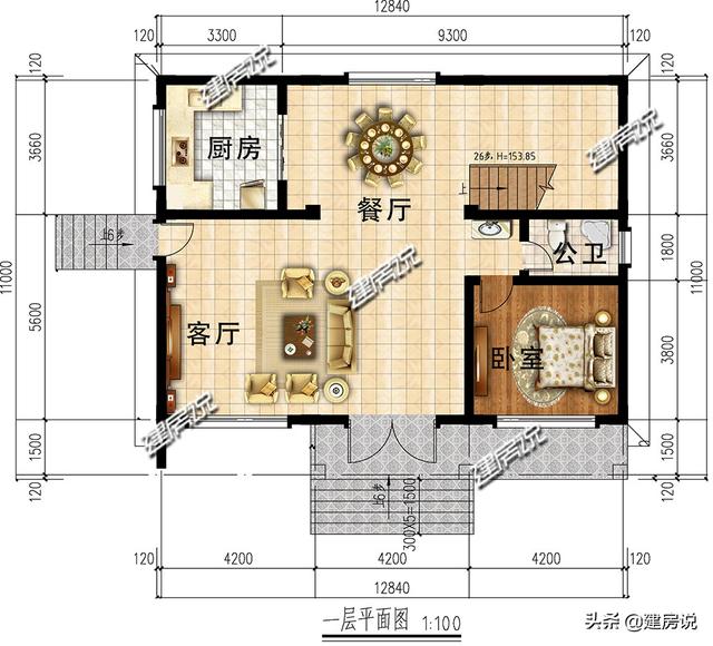 别再建老土的欧式了，3套现代风别墅，漂亮的不像实力派，一级棒