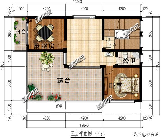 别再建老土的欧式了，3套现代风别墅，漂亮的不像实力派，一级棒