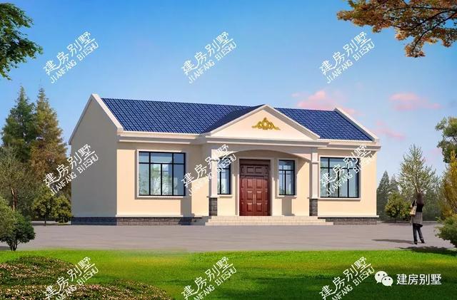 6栋适合农村的一层自建房，不仅造价低，颜值高还实用