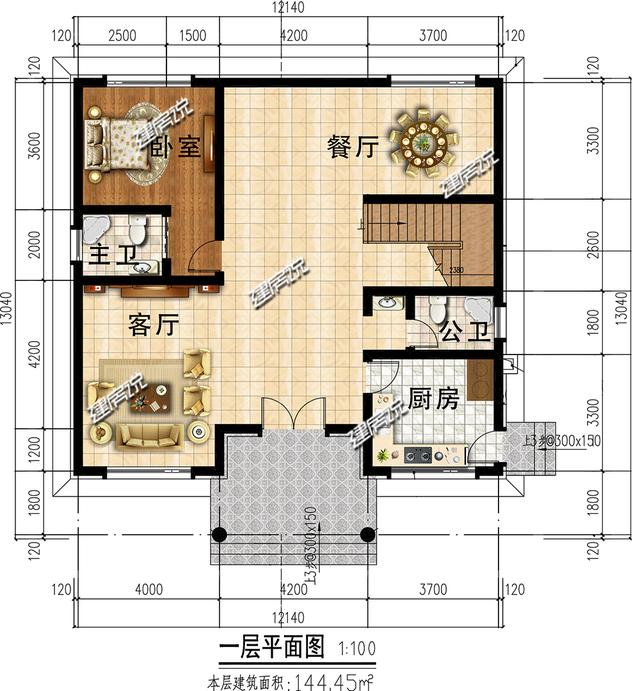 有院子的别墅造价才30万！图纸不易，赶快收藏