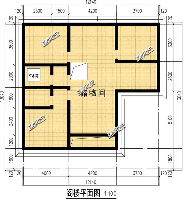 有院子的别墅造价才30万！图纸不易，赶快收藏