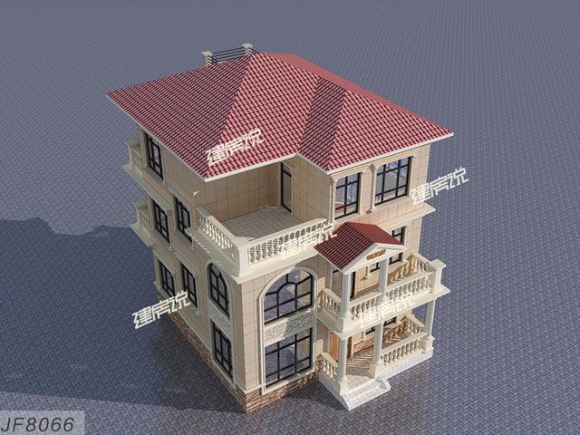 占地81平实用有面子的自建别墅，最低29万建，图纸难求快收藏！