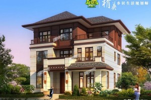 3款实惠的新中式别墅设计效果图，最低36万就能建。