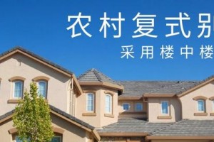 农村自建二层复式小别墅效果图，最适合给父母养老。