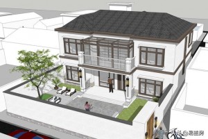 北京51万自建别墅设计方案，采光好！