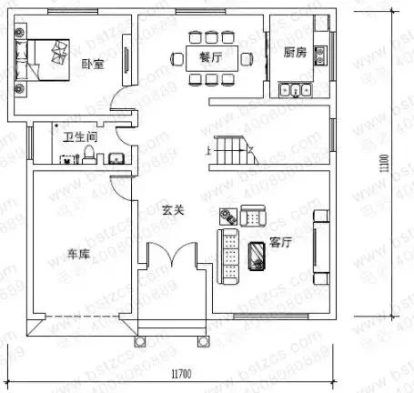 7款占地百余平三层农村别墅，简单又实用，适合农村三代同堂居住