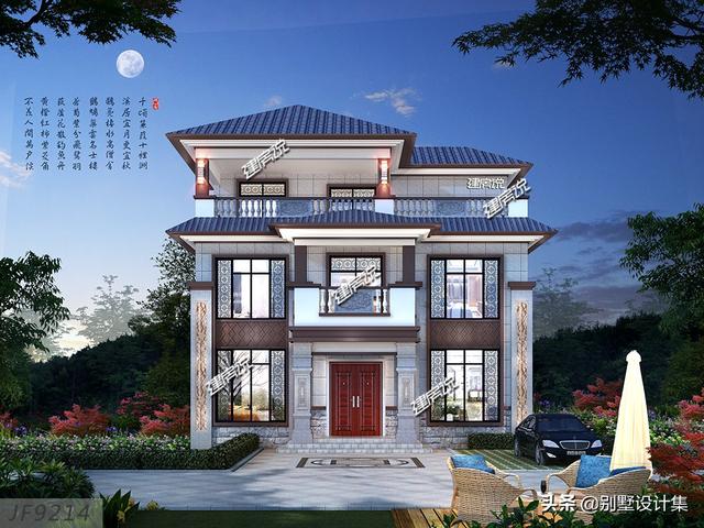 家乡最美中式别墅，广东20岁靓仔花65万建造，图纸难求快收藏