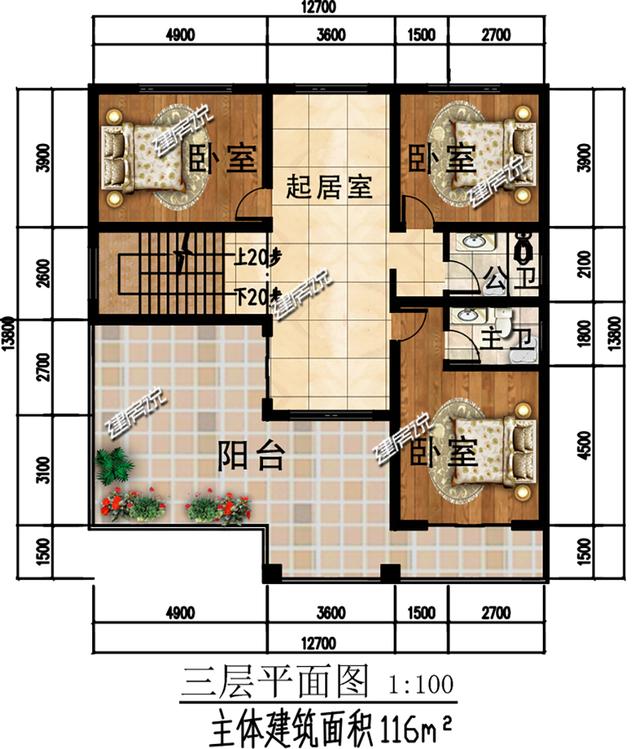 三款豪华别墅，没100万都不敢随便动工，建了全镇都找不出第二栋