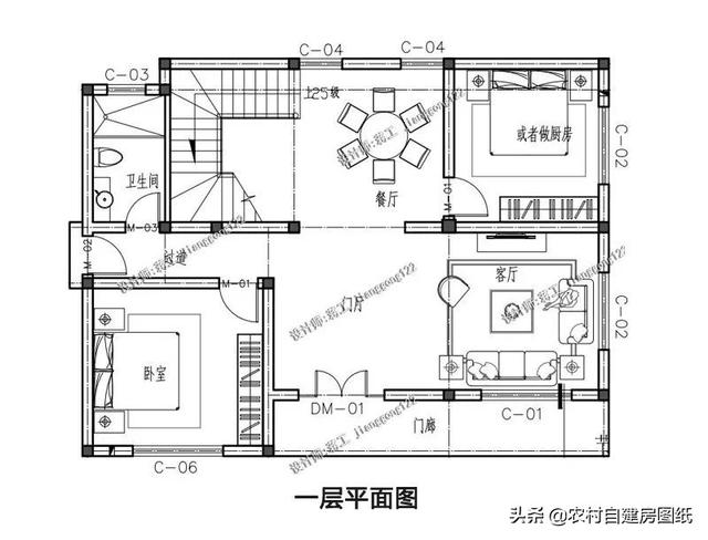 江西老表回乡建别墅，主体+内外装修家具50万入住，价格让人吃惊