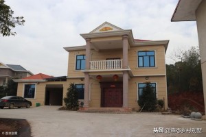 农村自建3层半别墅设计效果图，这样违规吗？