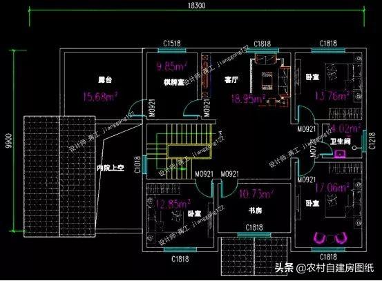 4套带有庭院的农村二层别墅，第2款适合北方，第4款你一定喜欢