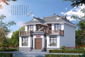 138平新中式别墅设计效果图，小却温馨！