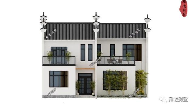 设计师给自家叔叔设计的两层徽派别墅，50万能建起来吗？