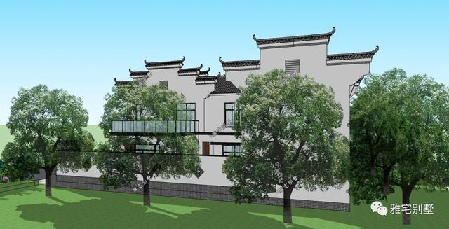 设计师给自家叔叔设计的两层徽派别墅，50万能建起来吗？