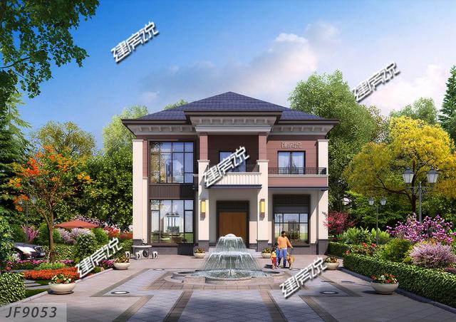 两千多套图纸里面挑出三款好别墅，建一套在村里风光，快收藏图纸
