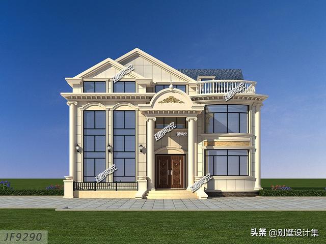 福建三层欧式大别墅，农村人人都能建，来看看是不是你喜欢的款？