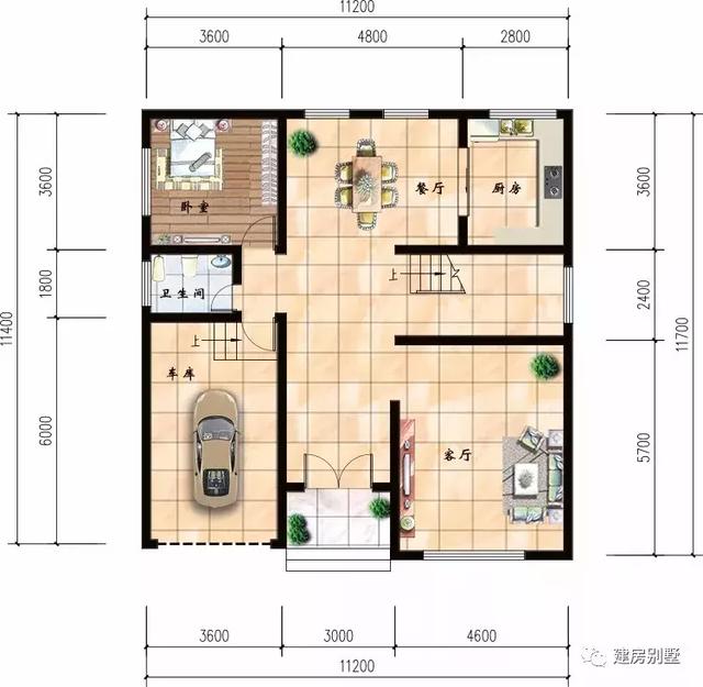 两栋面宽11米多的农村自建房，好户型大家都是抢着建的