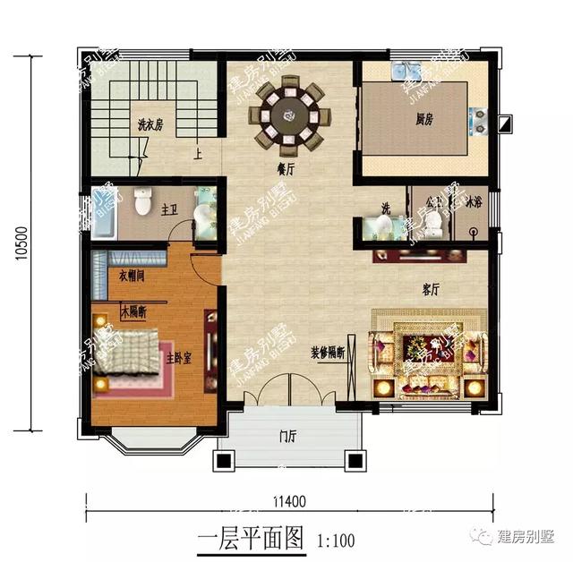 两栋面宽11米多的农村自建房，好户型大家都是抢着建的