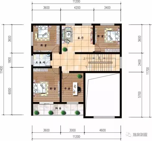 两栋面宽11米多的农村自建房，好户型大家都是抢着建的