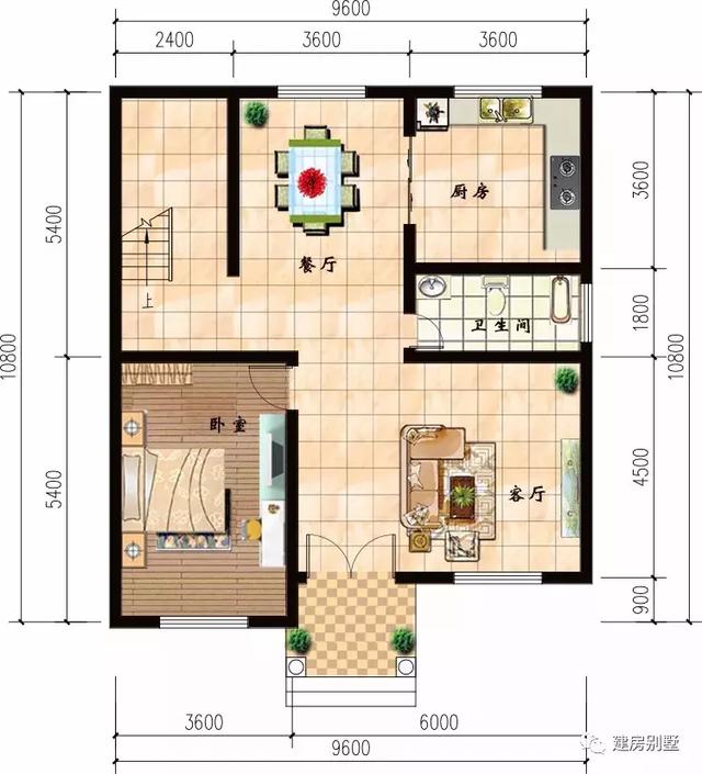 面宽9-10米之间的农村小别墅，回老家盖房子，就要建漂亮点