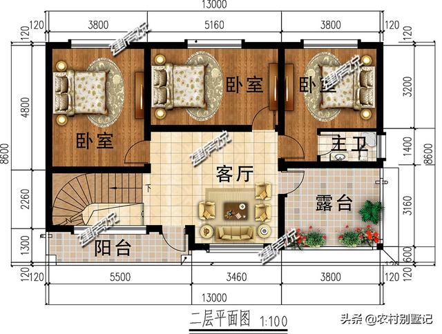 三栋占地不超过120平的欧式别墅，百里挑一，还不收藏起来