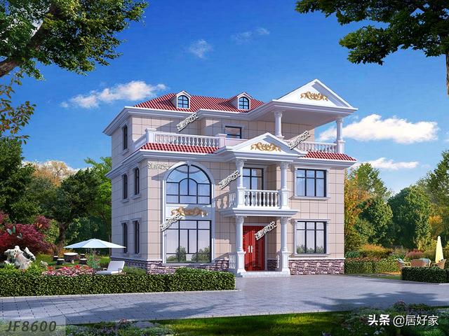 3款农村别墅图纸，第二套在湖南最受欢迎，28万就能建