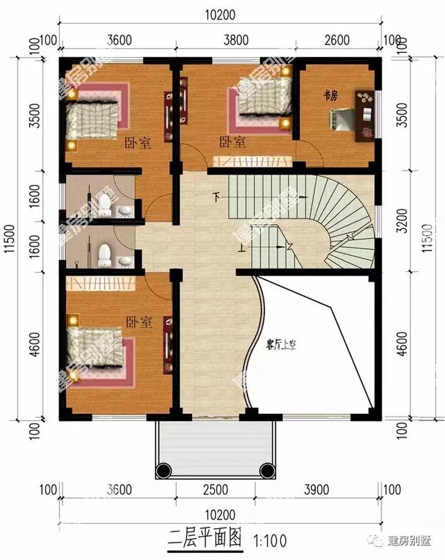 宽10-11米之间的两栋自建房，简约别墅，业主和施工队都喜欢