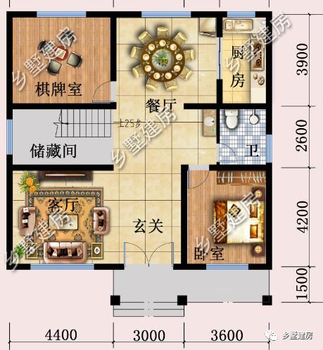 11×12二层农村自建小别墅，只需30万，给您一个满意的家