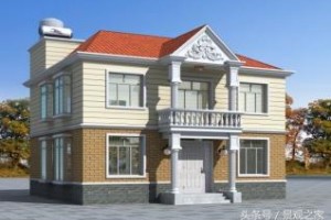 120平米二层别墅设计图纸，造价便宜！