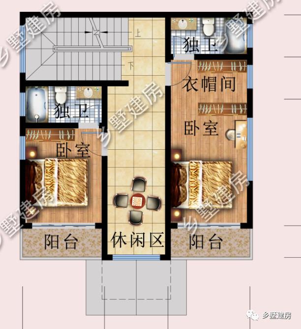 农村别墅占地只有90平，却要容纳一个大家庭，如何尽善尽美？