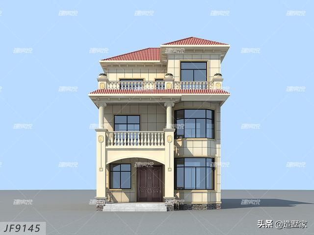 还在为建房发愁？90平小宅基地建豪宅，面宽7米照样住别墅