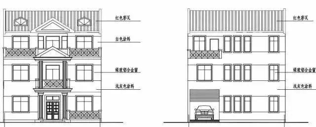 2款20万左右的农村别墅，带施工图，你最中意哪一套？