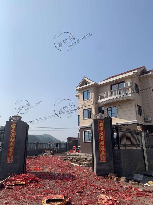 新农村占地200平米自建房别墅6室3厅,附全套户型图cad施工图纸!
