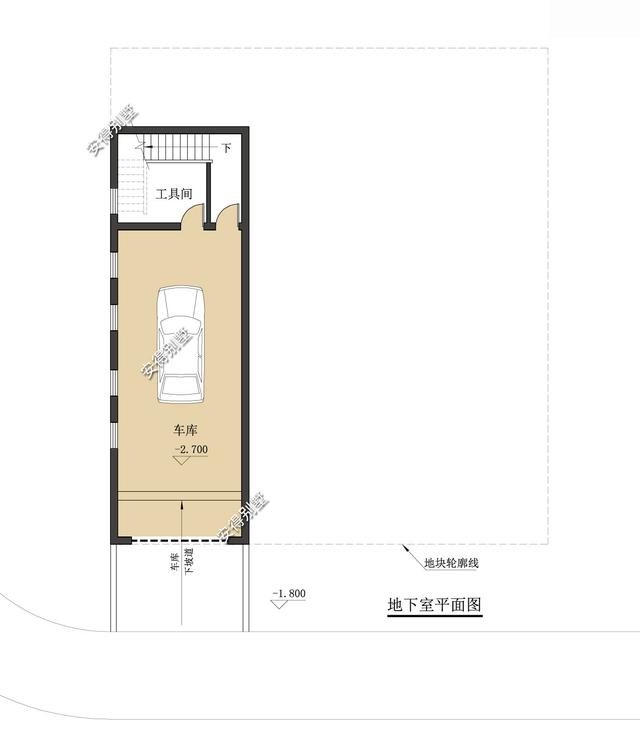 占地17x15居家四合院设计，温馨的1层新中式庭院别墅，布局更赞！
