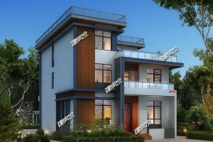 37万现代农村自建别墅设计图纸，村里一枝花！