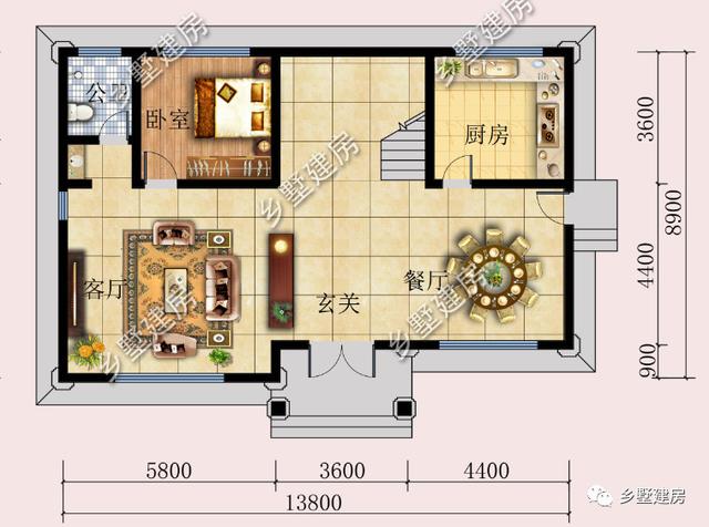 三层砖混结构别墅，主体造价仅27万，农村自建别墅的性价比之选