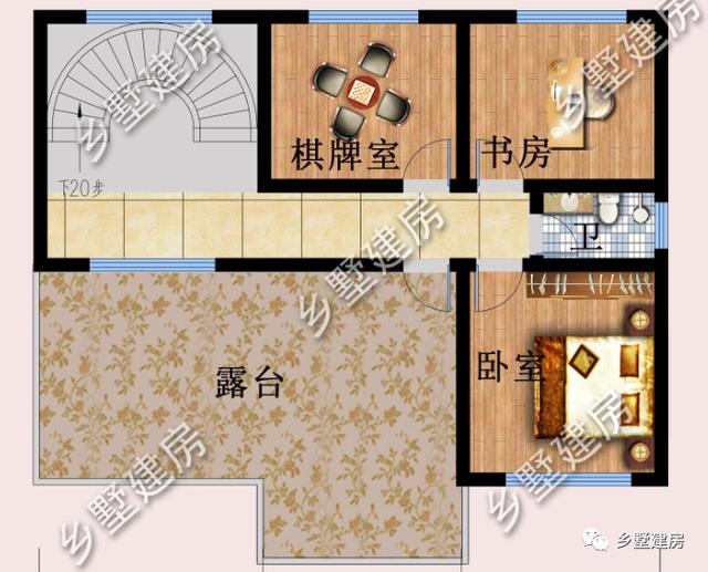 22万农村自建别墅，挑空客厅+超大阳台，自建房的不二选择