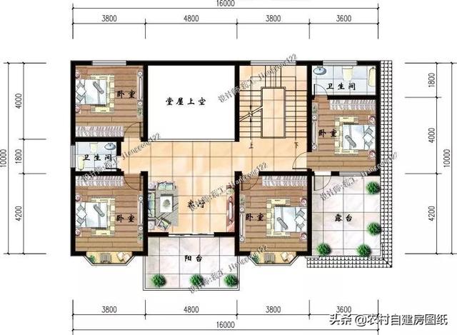 7款农村别墅款款都带阳光房，冬暖夏凉，朋友来了不想走