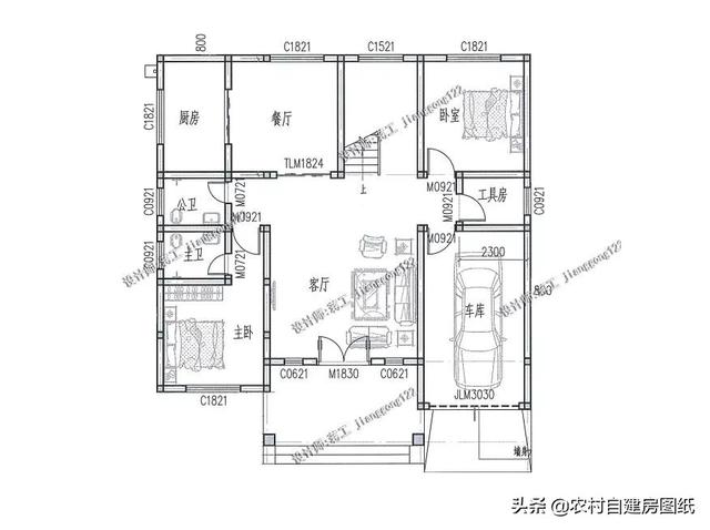 7款农村别墅款款都带阳光房，冬暖夏凉，朋友来了不想走