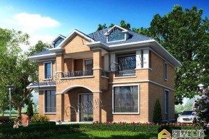 30万农村自建二层框架别墅效果图，建房的首选！