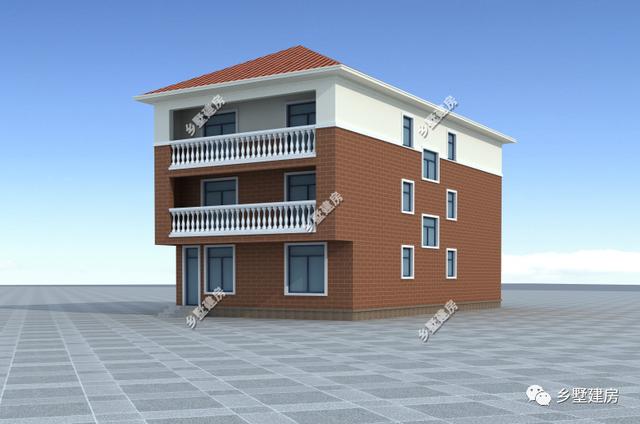 农村自建房，开间小怎么办？这款三层别墅即可满足你的需求